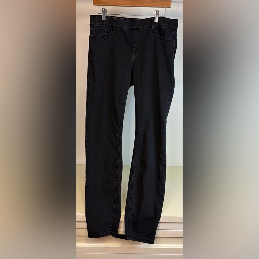 Cello super skinny pull on Black Jeans XL (fits a lg)